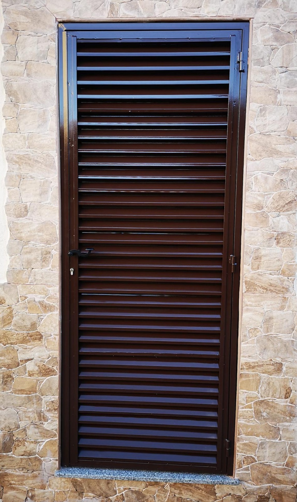 Puerta metálica